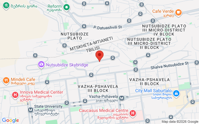 Карта расположения