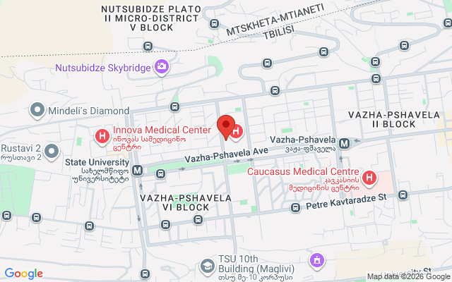 Карта расположения