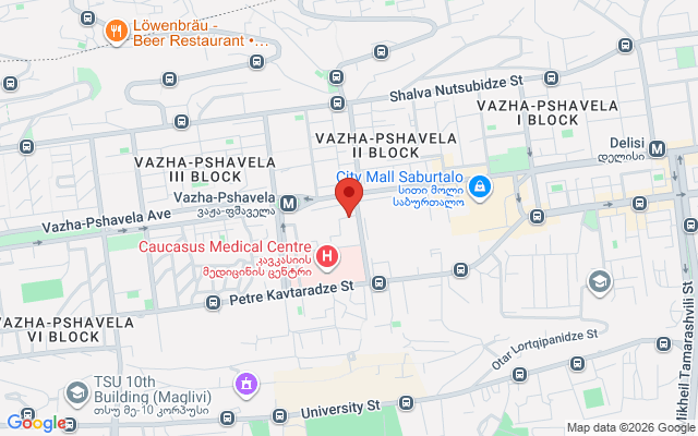Карта расположения
