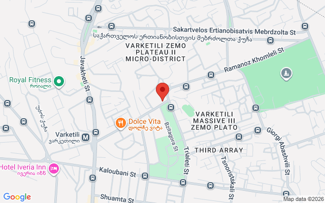 Карта расположения