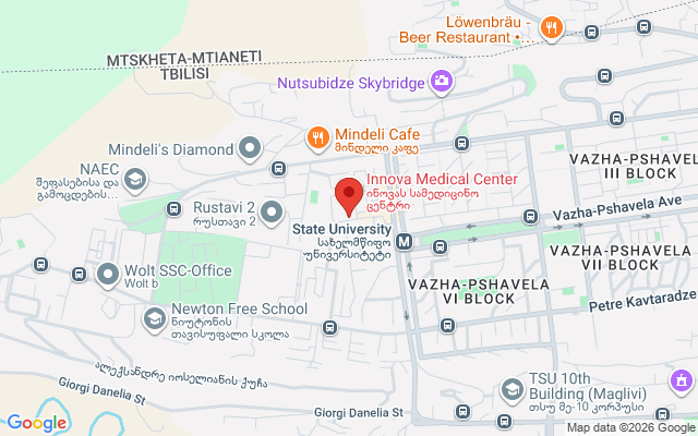 Карта расположения