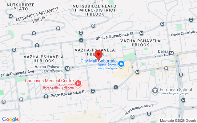 Карта расположения
