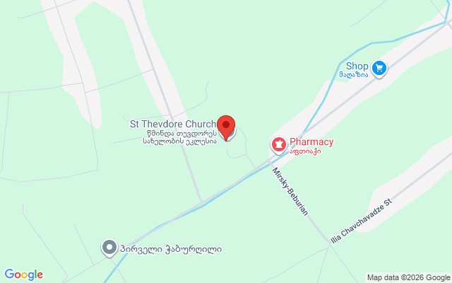 Карта расположения