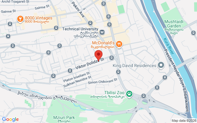 Карта расположения