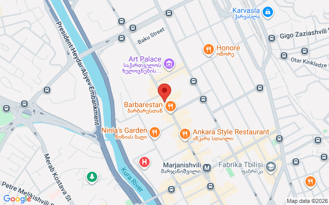Карта расположения