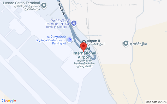 Карта расположения