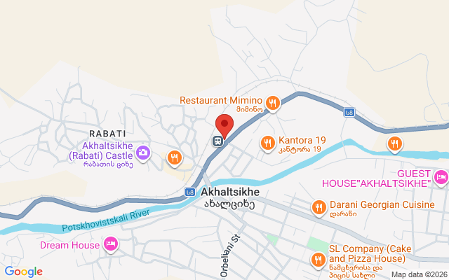 Карта расположения