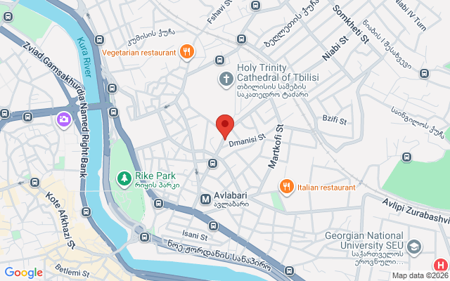 Карта расположения