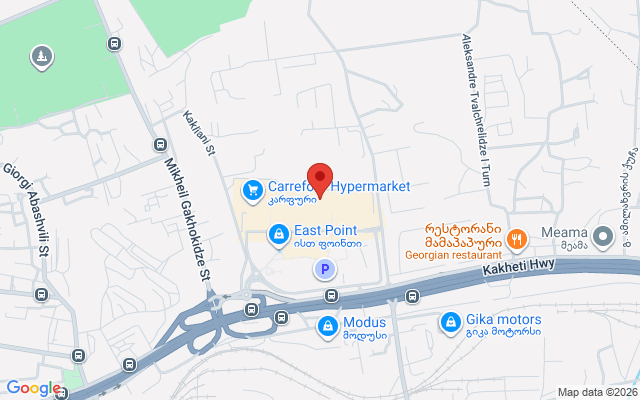Карта расположения