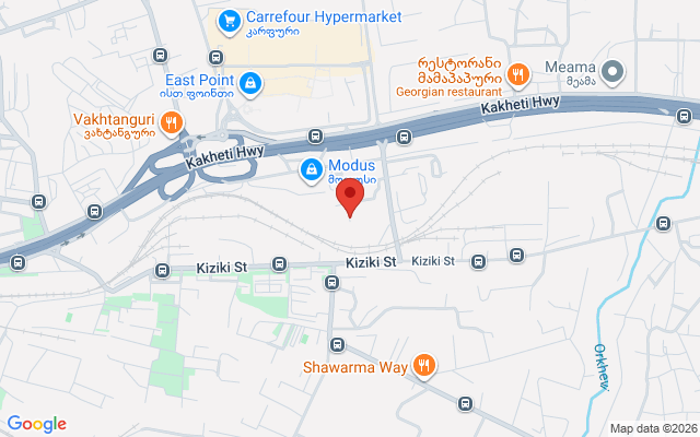 Карта расположения