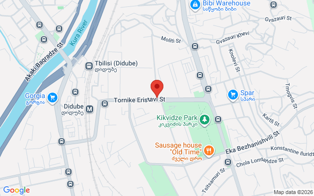 Карта расположения