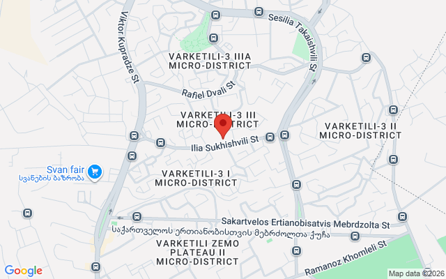 Карта расположения