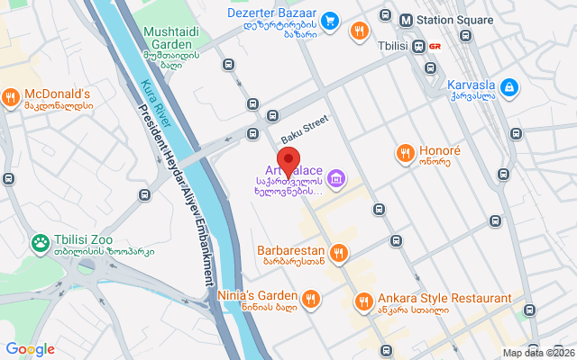 Карта расположения