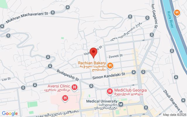Карта расположения