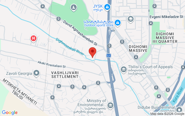 Карта расположения