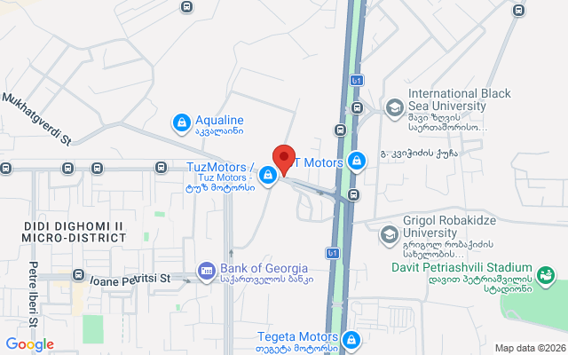 Карта расположения