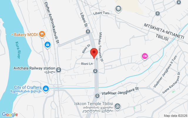 Карта расположения