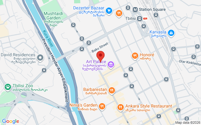 Карта расположения