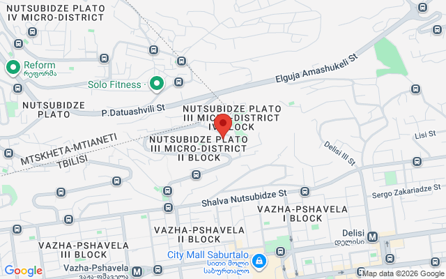 Карта расположения