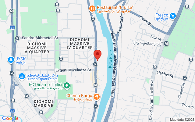 Карта расположения