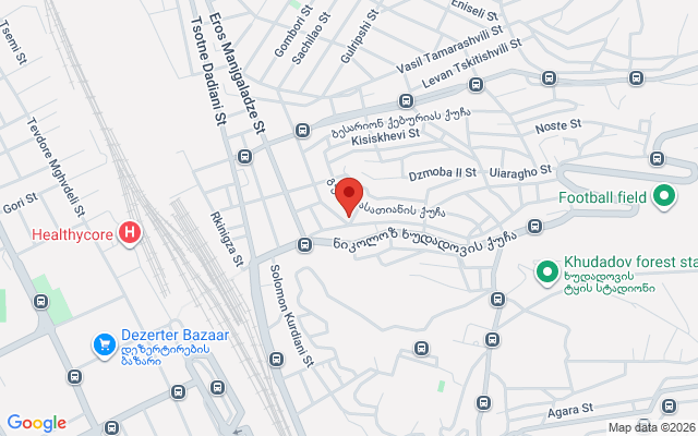 Карта расположения