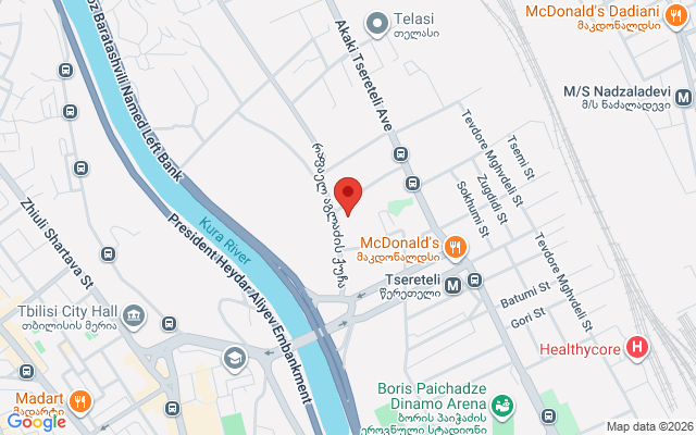 Карта расположения