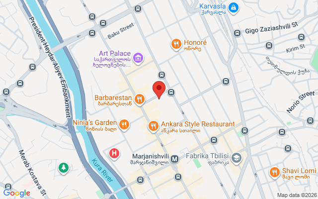 Карта расположения