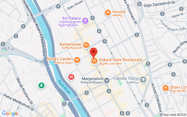 Карта расположения