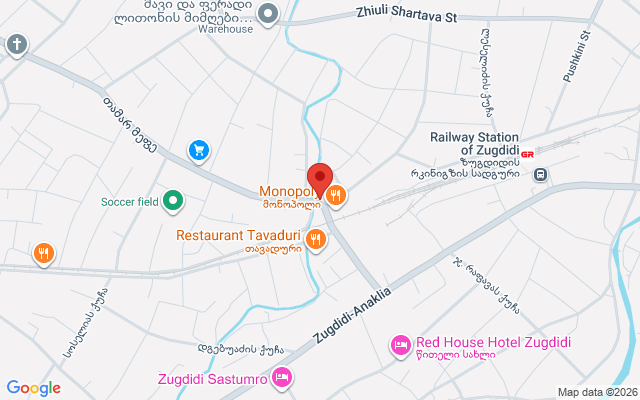 Карта расположения