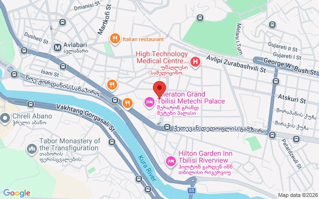 Карта расположения