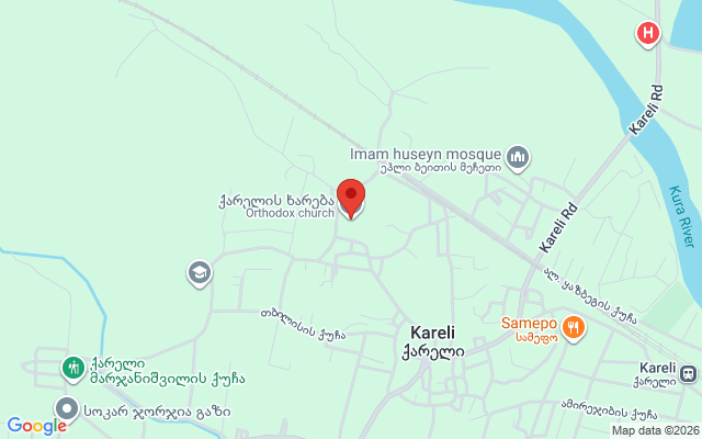 Карта расположения