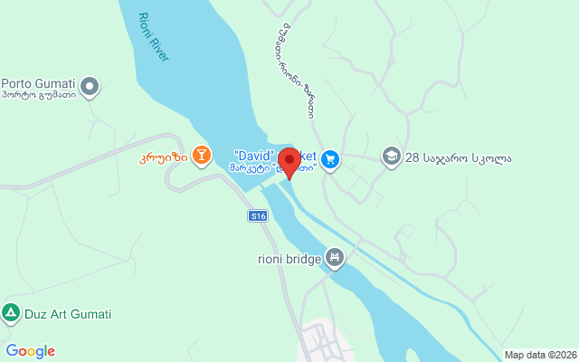 Карта расположения