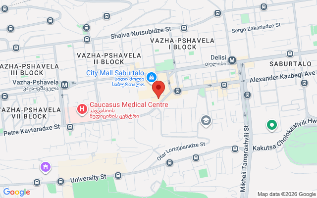 Карта расположения