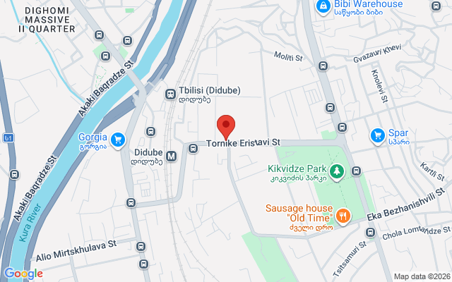 Карта расположения