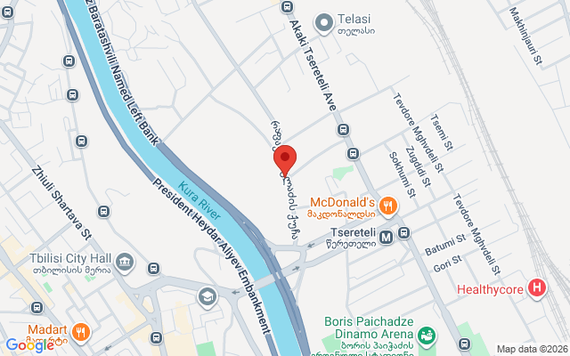 Карта расположения
