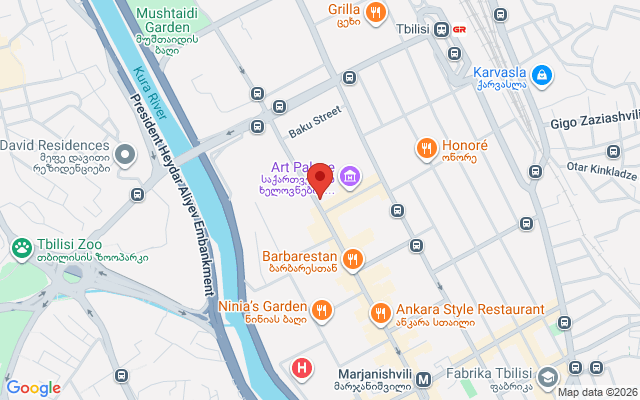 Карта расположения