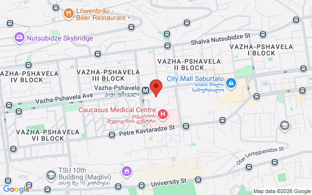 Карта расположения