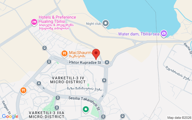 Карта расположения
