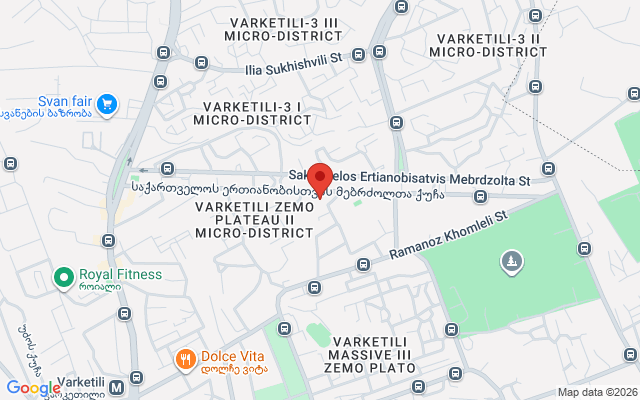 Карта расположения