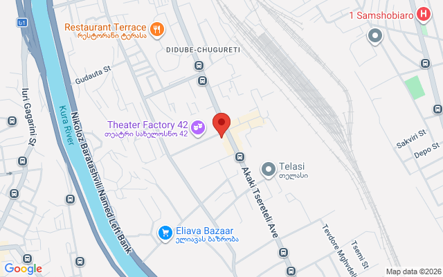 Карта расположения