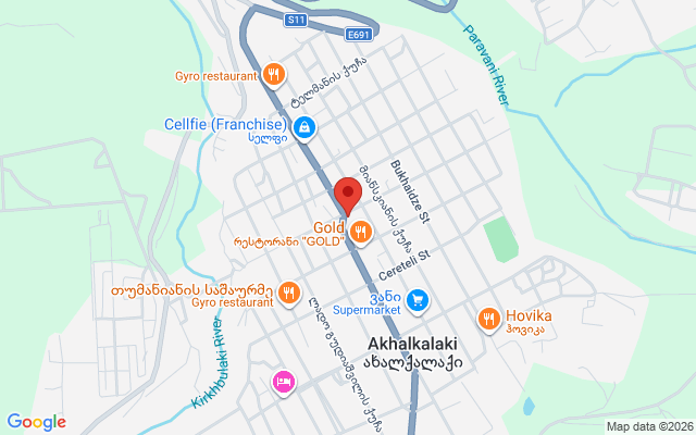 Карта расположения