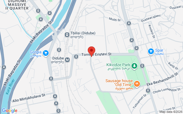 Карта расположения