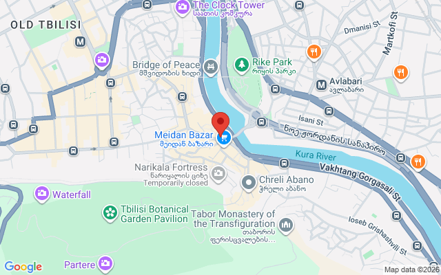 Карта расположения