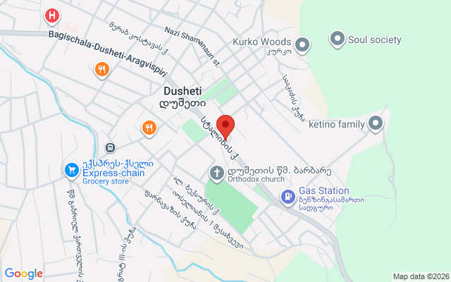 Карта расположения