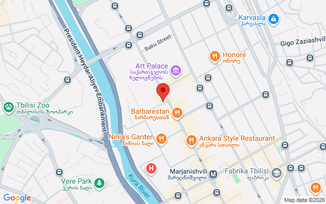 Карта расположения