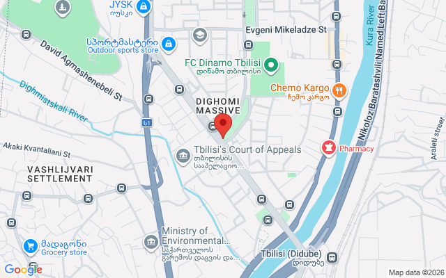 Карта расположения