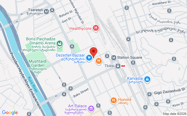 Карта расположения