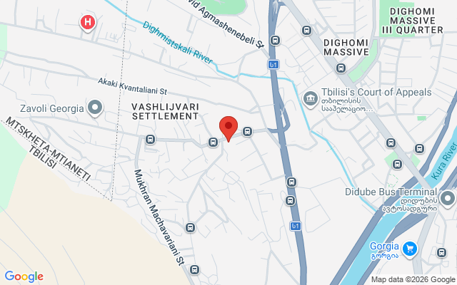 Карта расположения