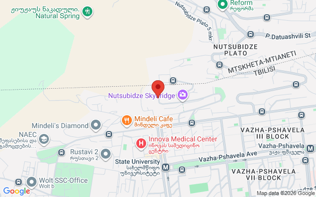 Карта расположения
