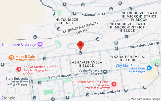 Карта расположения